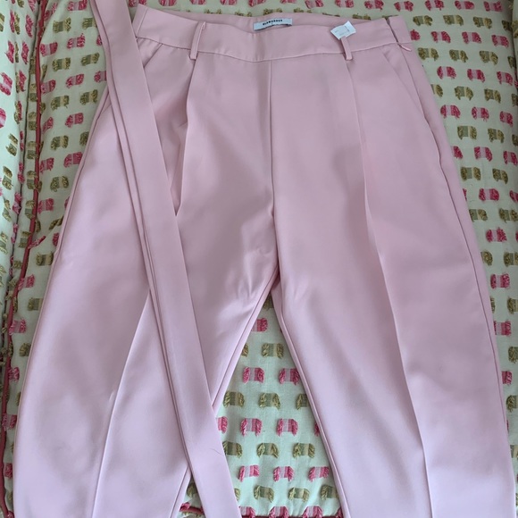 GLAMOROUS Brand Light Pink Trousers - Picture 3 of 7